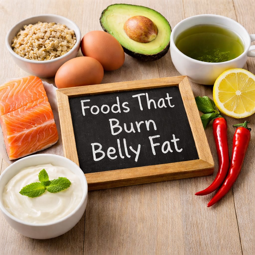 foods that burn belly fat naturally