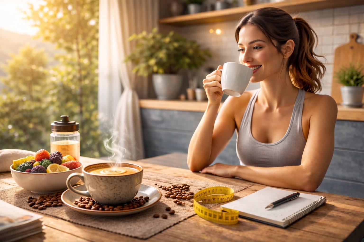 morning coffee routine for weight loss and metabolism support